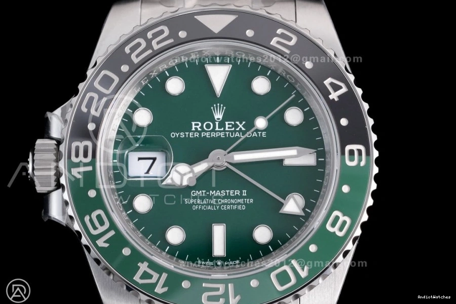ZipUp VSF 884 Best Sprite On Bracelet Dial VTNR Oyster SS Green Edition 126729 904L II 1:1 V3 DD GMT-Master 0815